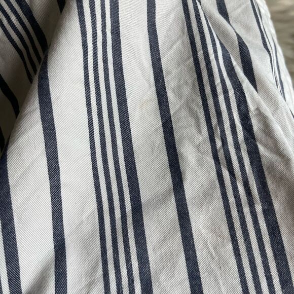 Three Cords x Marine Layer Reversible Tote in White/Blue Stripe - Picture 9 of 13